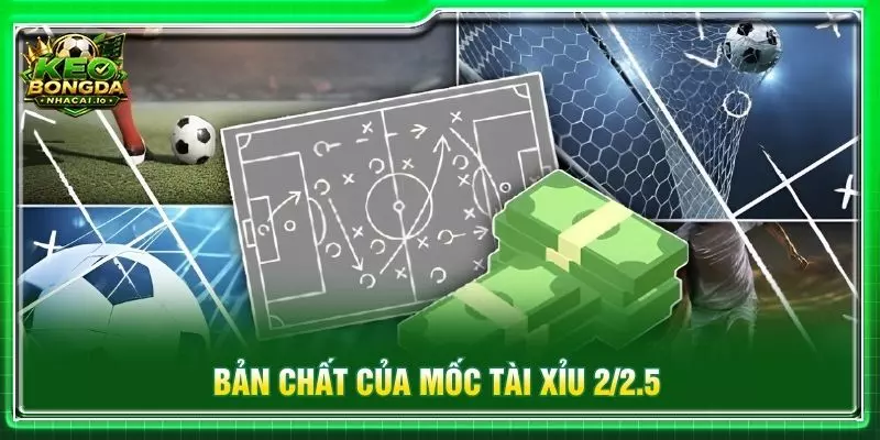Bản chất của mốc tài xỉu 2/2.5