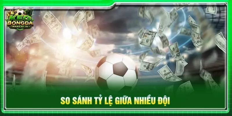 So sánh tỷ lệ giữa nhiều đội