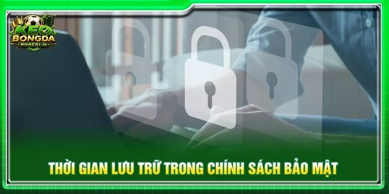 Thời gian lưu trữ trong chính sách bảo mật