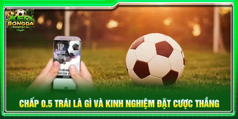Chiến thuật cần áp dụng để tăng tỷ lệ thắng chấp 0.5 trái là gì