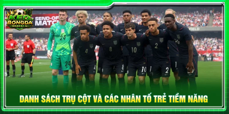 Chiều sâu đội hình góp phần tạo nên cách triển khai chiến thuật của tuyển Mỹ