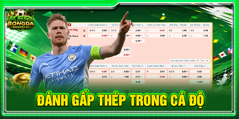 Đánh Gấp Thếp Trong Cá Độ: Cách Vào Tiền Có Kiểm Soát