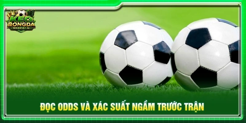 Đọc odds và xác suất ngầm trước trận