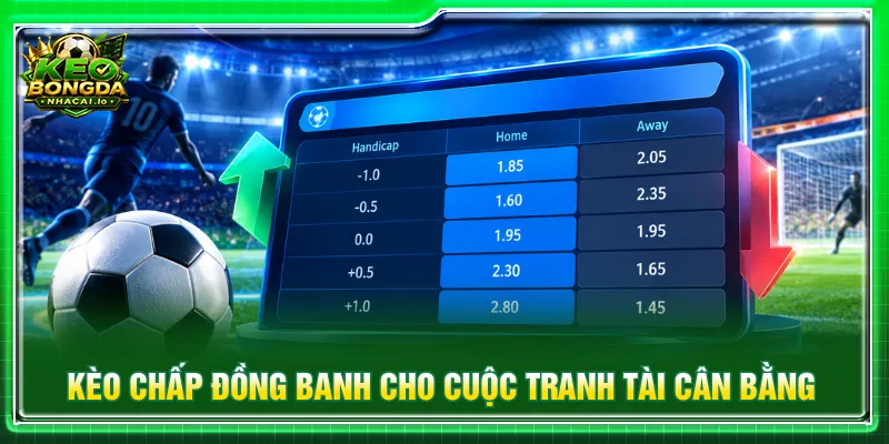 Hình thức đồng banh được áp dụng trong trận cân bằng