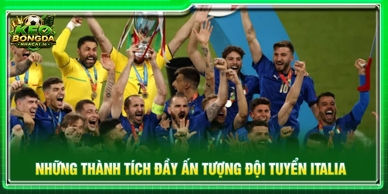 Italia đã đạt nhiều thành tích đầy ấn tượng trong World Cup