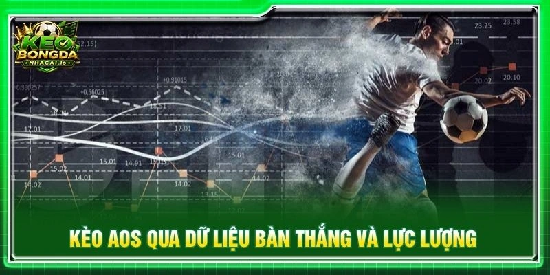 Kèo AOS qua dữ liệu bàn thắng và lực lượng