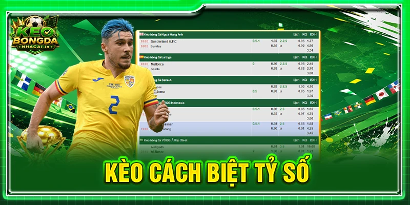 Kèo cách biệt tỷ số