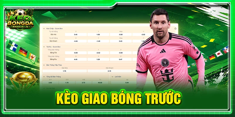 Kèo Giao Bóng Trước: Bí Quyết Đọc Odds Không Cảm Tính