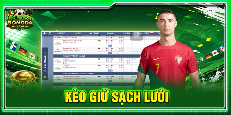 Kèo giữ sạch lưới