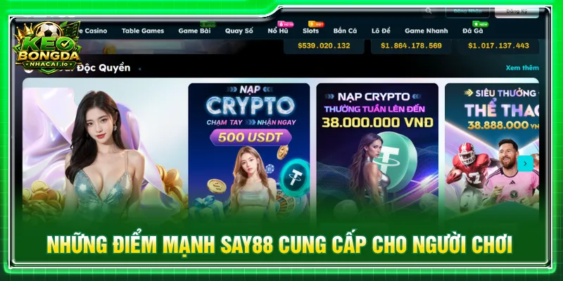 Người chơi tham gia SAY88 được đảm bảo dữ liệu cá nhân