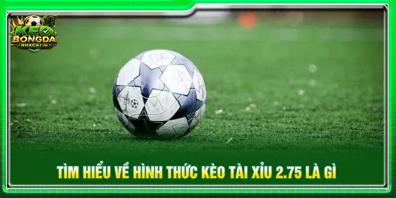 Tài xỉu 2.75 là gì là hình thức cần dựa vào mốc bàn thắng