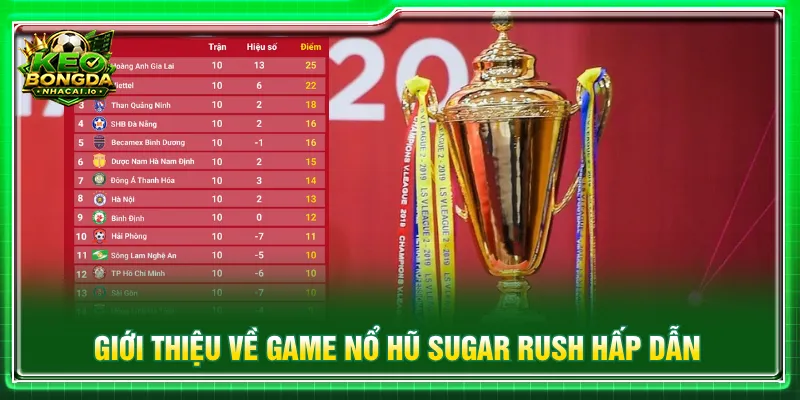 Trang web cung cấp đầy đủ về thứ hạng của V.League