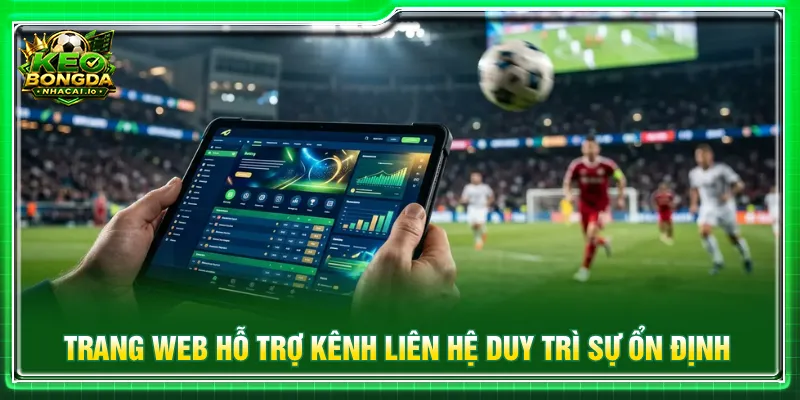Trang web triển khai dịch vụ liên hệ tối ưu trải nghiệm