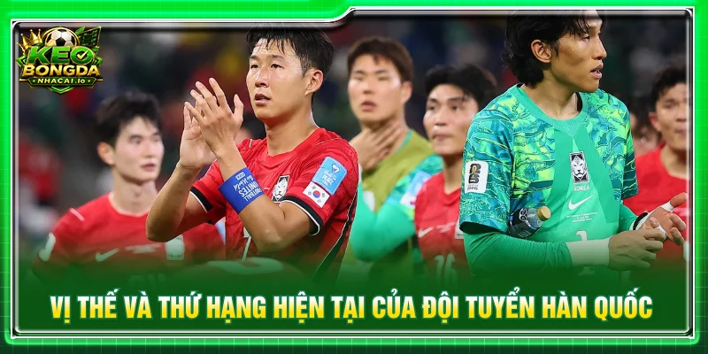 Vị thế của Hàn Quốc tiếp tục được theo dõi sau World Cup 2026.